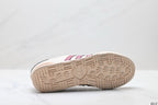 Adidas Jeans Off White Burgundy Sneakers – Classic Retro Lifestyle Shoes