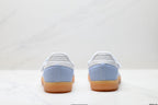 Adidas Samba Mary Jane Light Blue Leather Sneakers – Retro Ballet Shoes