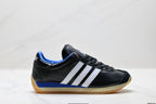 Adidas Porsche Design Black Blue Motorsport Leather Sneakers