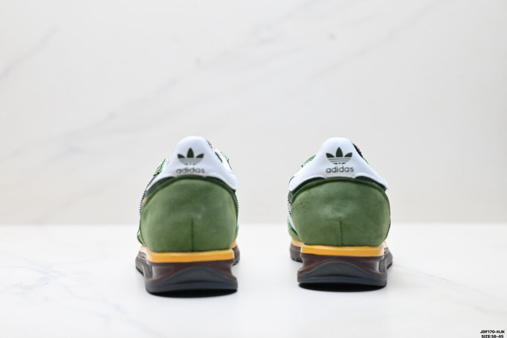 Adidas SL 72 Green Retro Sneakers