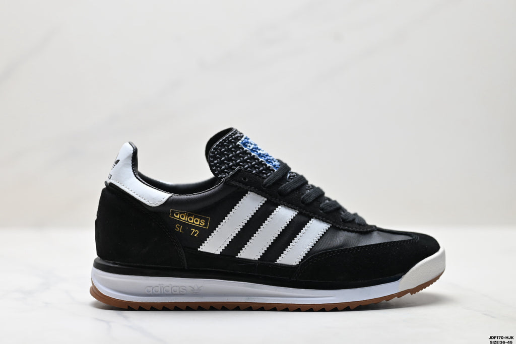 Adidas SL 72 Black Retro Sneakers