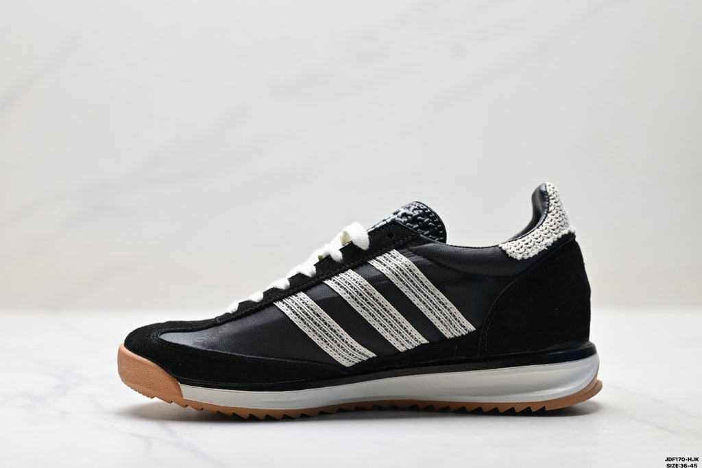 Adidas SL 72 Black Retro Sneakers