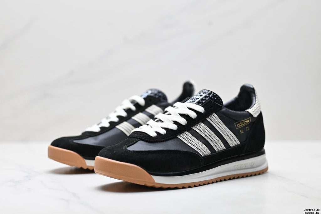 Adidas SL 72 Black Retro Sneakers