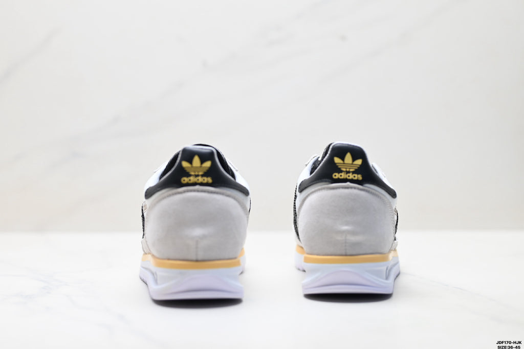 Adidas SL 72 White Black Retro Sneakers