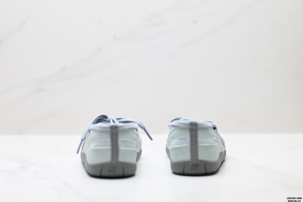 New Balance Flat Breeze Mary Jane Shoes - Light Grey