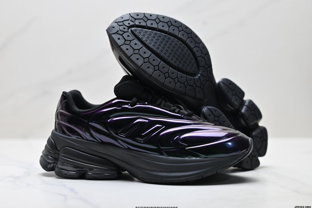 New Balance Lifestyle Running Shoes - Black Purple
