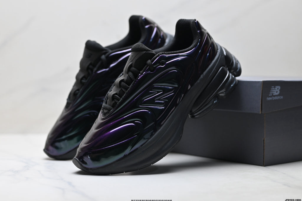 New Balance Lifestyle Running Shoes - Black Purple