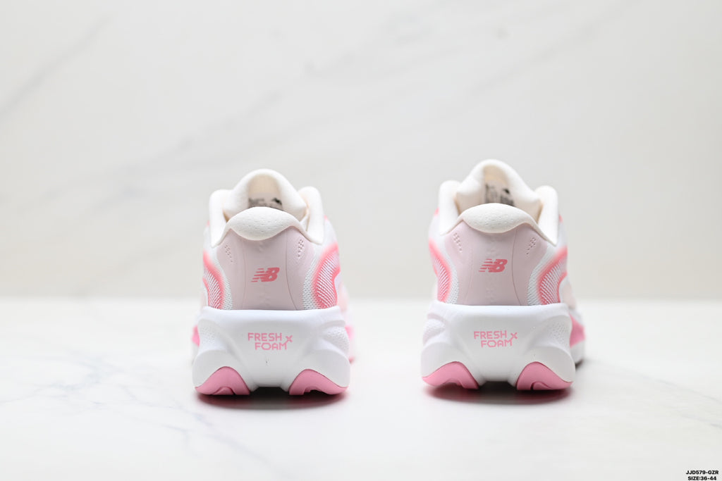 New Balance Lightweight Running Shoes - White Pink