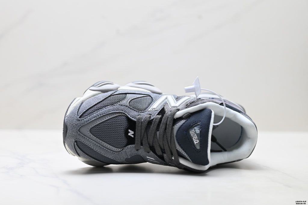 New Balance 9060 Retro Lifestyle Sneakers – Grey