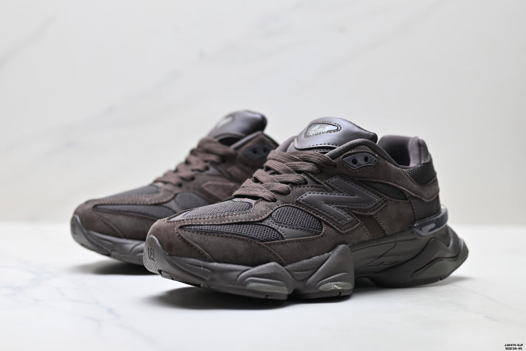 New Balance 9060 Retro Lifestyle Sneakers – Triple Black
