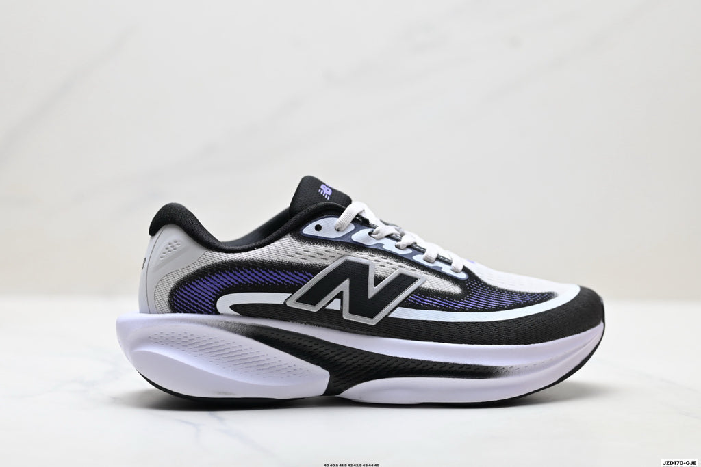 New Balance Ellipse v1 Running Shoes – Black White Purple