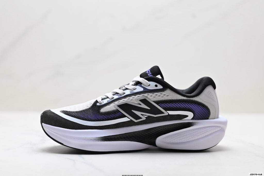 New Balance Ellipse v1 Running Shoes – Black White Purple