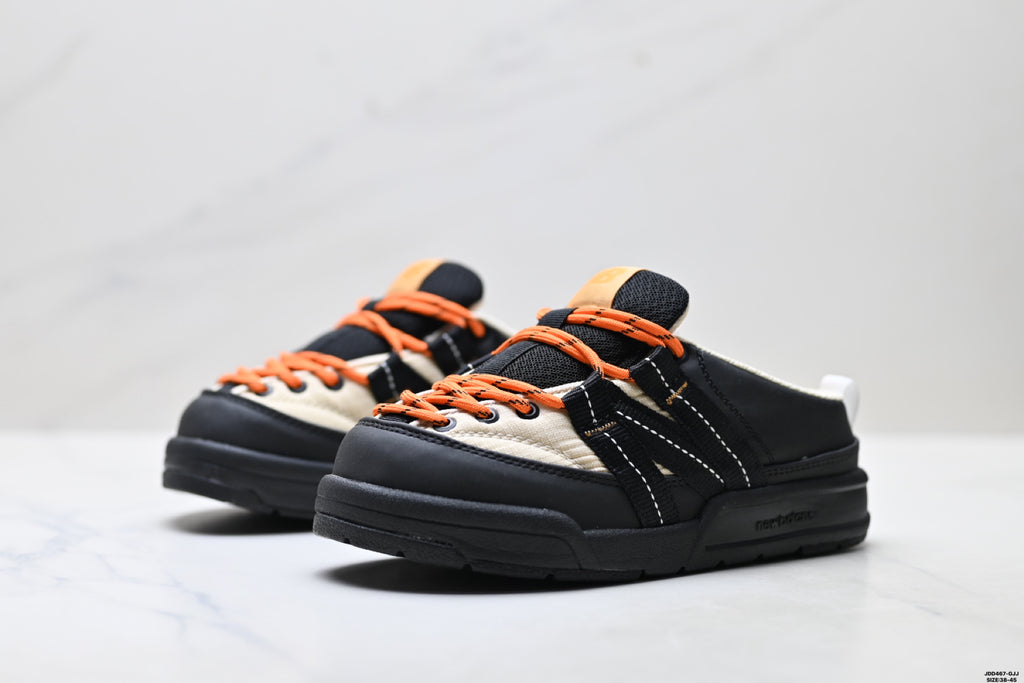 New Balance Outdoor Mule Clogs – Black Beige Orange