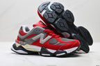New Balance 9060 Lifestyle Sneakers – Red Grey