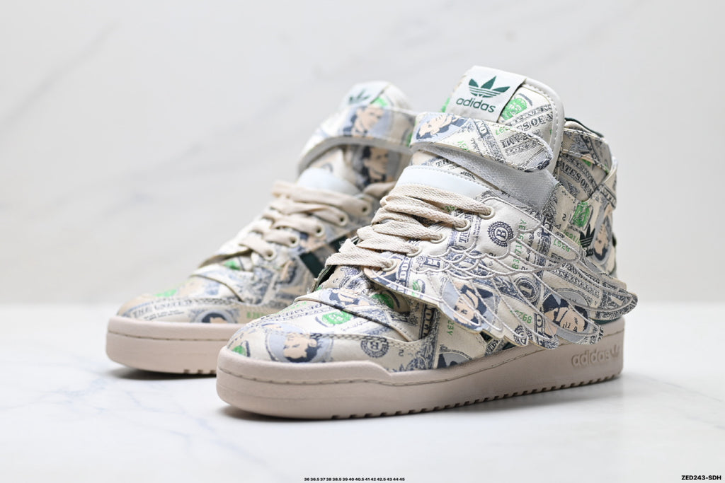 Jeremy Scott x Adidas Forum Wings Classic Sneakers