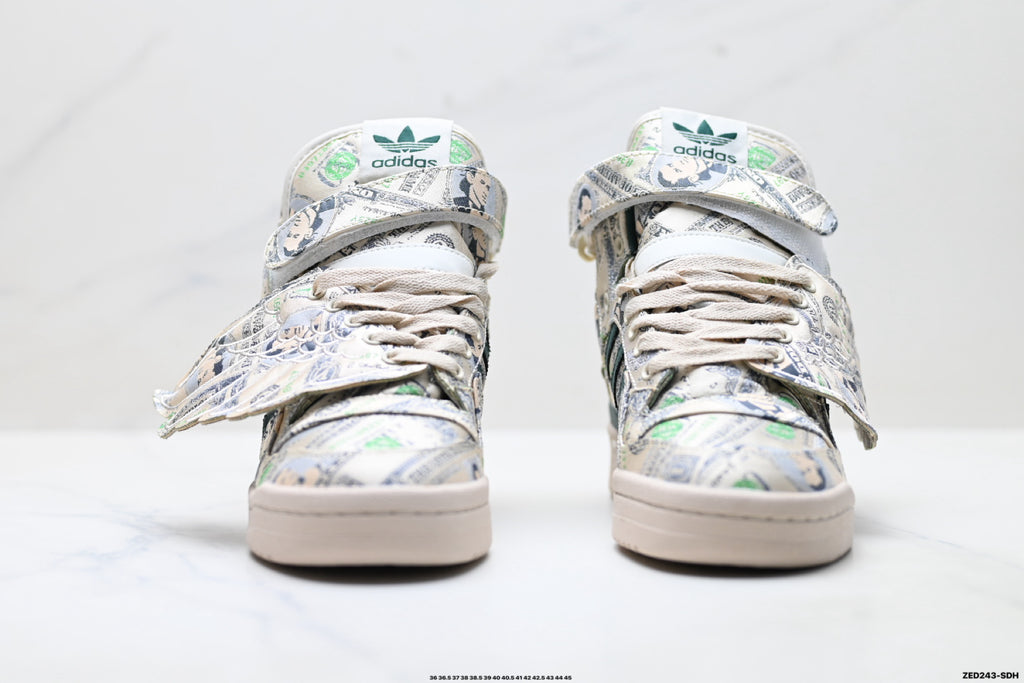Jeremy Scott x Adidas Forum Wings Classic Sneakers