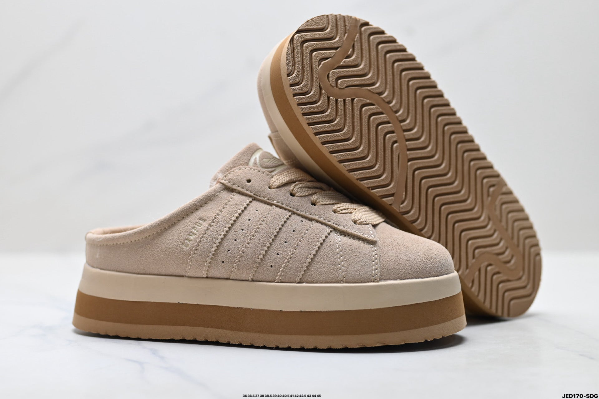 Adidas Originals Campus 00S WTR LO Platform Slides