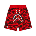 BAPE 1st Camo Shark Sweat Shorts