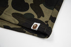 BAPE 1st Camo Shark Sweat Shorts – Green Camo