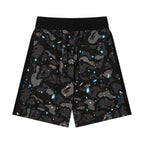 BAPE Shark Space Camo Sweat Shorts – Black