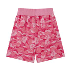 BAPE Camo Sweat Shorts – Blue & Pink