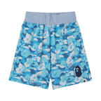 BAPE Camo Sweat Shorts – Blue & Pink