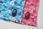 BAPE Camo Sweat Shorts – Blue & Pink