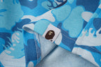 BAPE Camo Sweat Shorts – Blue & Pink