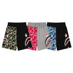 BAPE Shark Split Camo Sweat Shorts