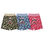 BAPE 1st Camo Shark Sweat Shorts