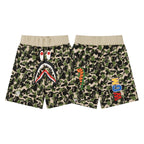 BAPE 1st Camo Shark Sweat Shorts