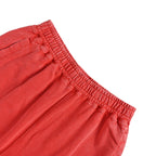 BAPE Washed Heavyweight Sweat Shorts – Red