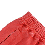 BAPE Washed Heavyweight Sweat Shorts – Red