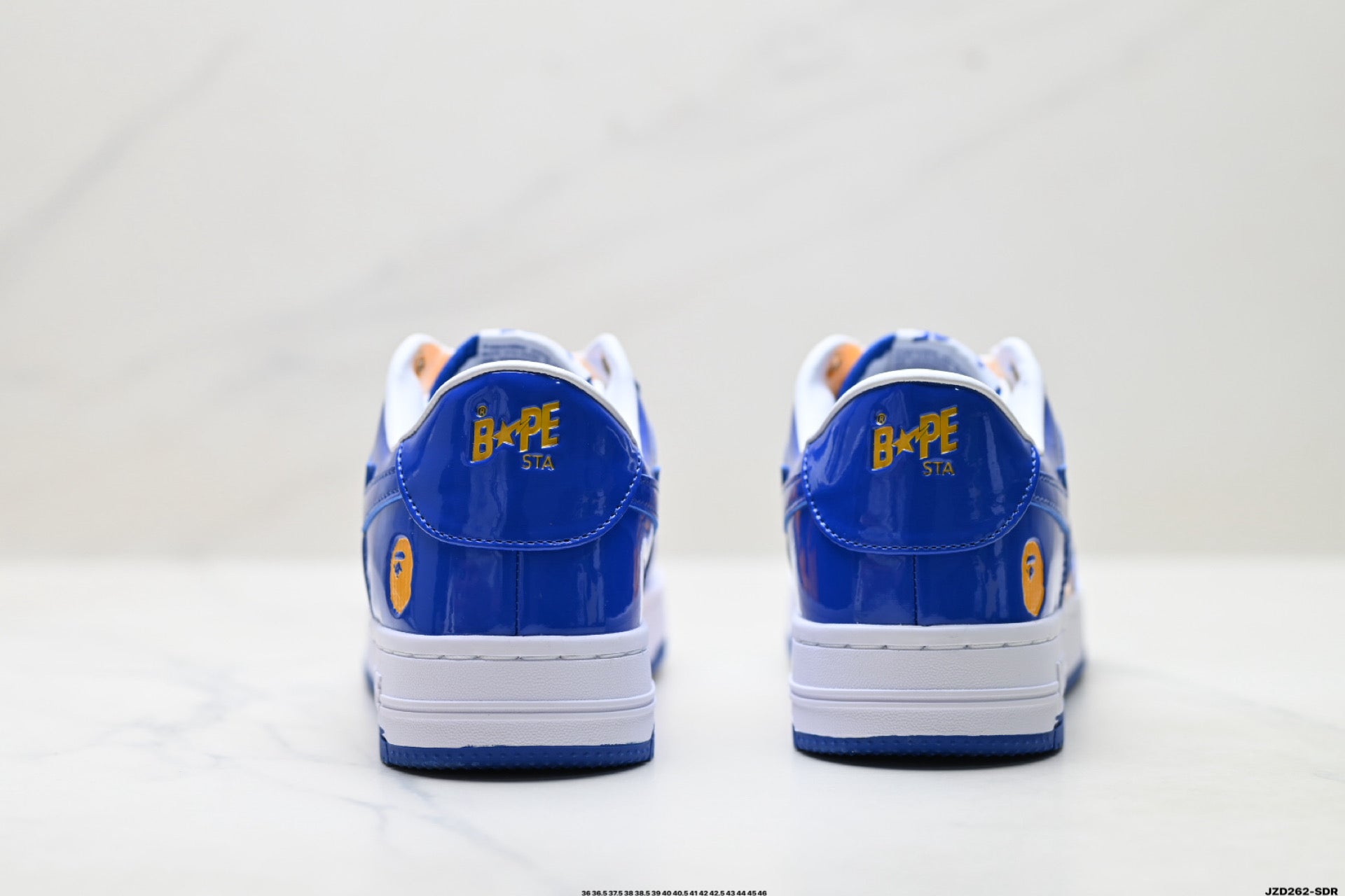 A BATHING APE BAPE STA “Pastel Color” Low-Top Sneakers