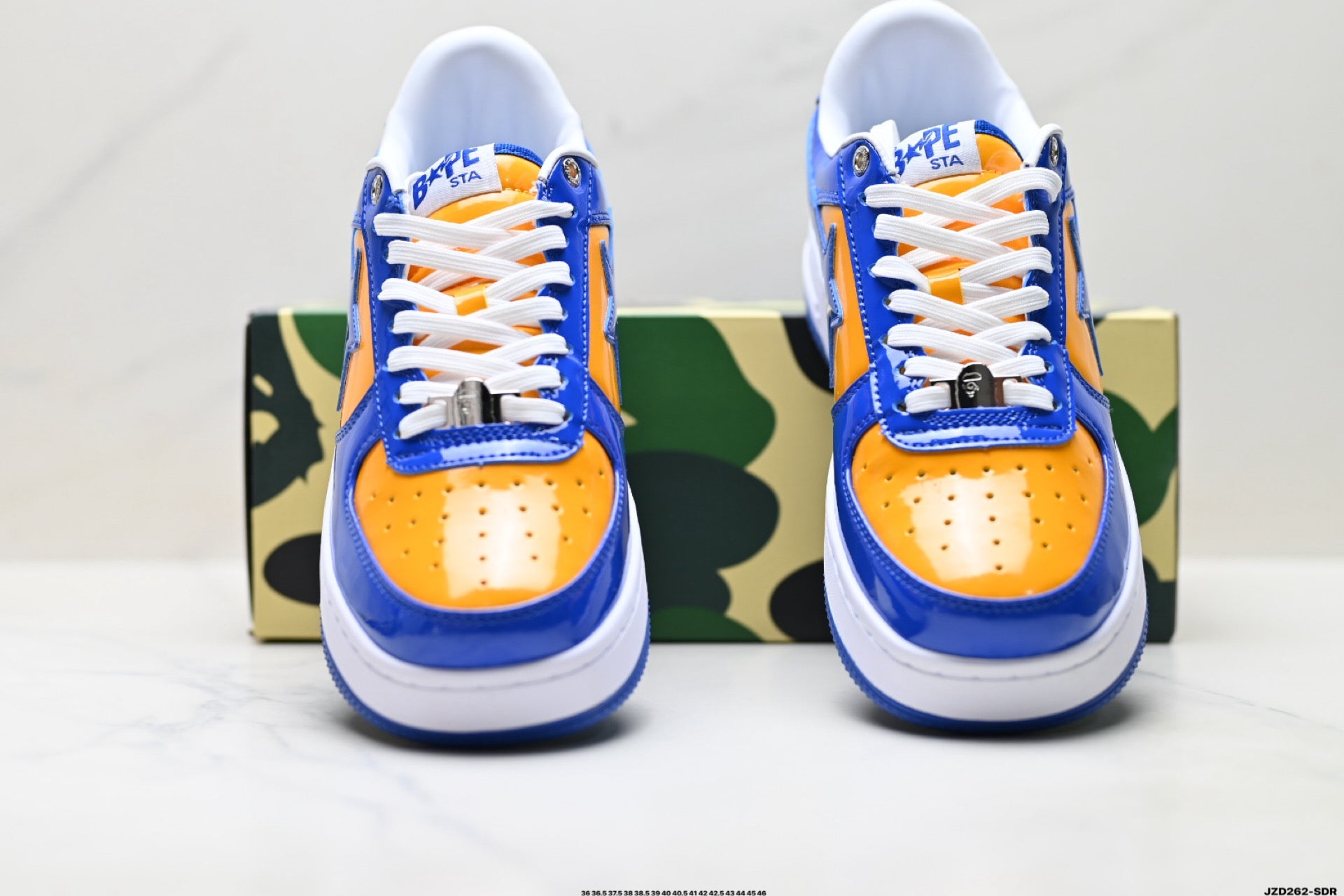 A BATHING APE BAPE STA “Pastel Color” Low-Top Sneakers