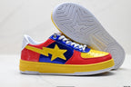 A BATHING APE BAPE STA “Pastel Color” Low-Top Sneakers – Multi Color