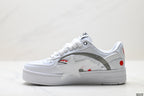 BAPE-Inspired Low-Top Streetwear Sneakers – Triple White