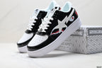 A Bathing Ape Bape Sta Low Color Block Shark Black