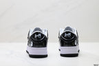 BAPE-Inspired Low-Top Streetwear Sneakers – Black / White