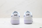 BAPE-Inspired Low-Top Streetwear Sneakers – White / Blue Camo