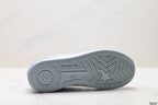 BAPE-Inspired Low-Top Streetwear Sneakers – Silver / White