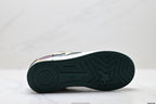 BAPE STA Low-Top Sneakers – Burgundy/Green