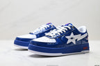 BAPE STA Low-Top Sneakers – Blue/White