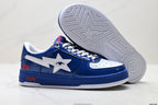 BAPE STA Low-Top Sneakers – Blue/White