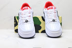 BAPE STA Low-Top Sneakers – White/Black