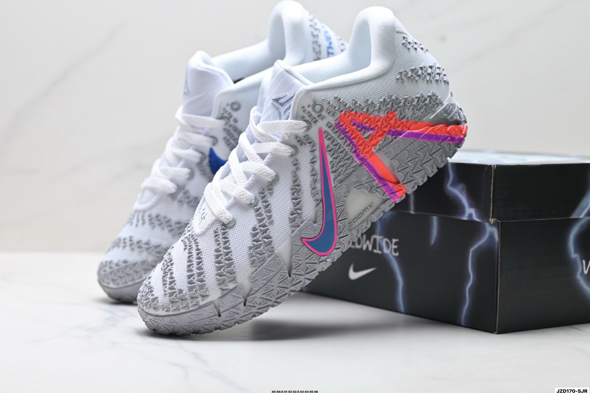 Nike Ja 3 Ja Morant Basketball Shoes – White Grey Pink