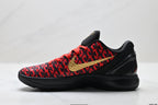 Nike Kobe 6 Protro Low-Top Basketball Shoes – Red Black Gold