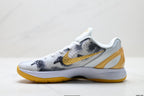 Nike Kobe 6 Protro Low-Top Basketball Shoes – White Gold