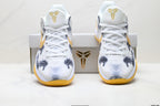 Nike Kobe 6 Protro Low-Top Basketball Shoes – White Gold