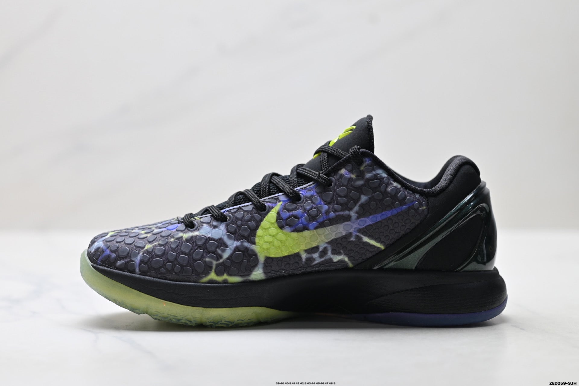 Nike Kobe 6 Protro Low-Top Basketball Shoes – Black Volt